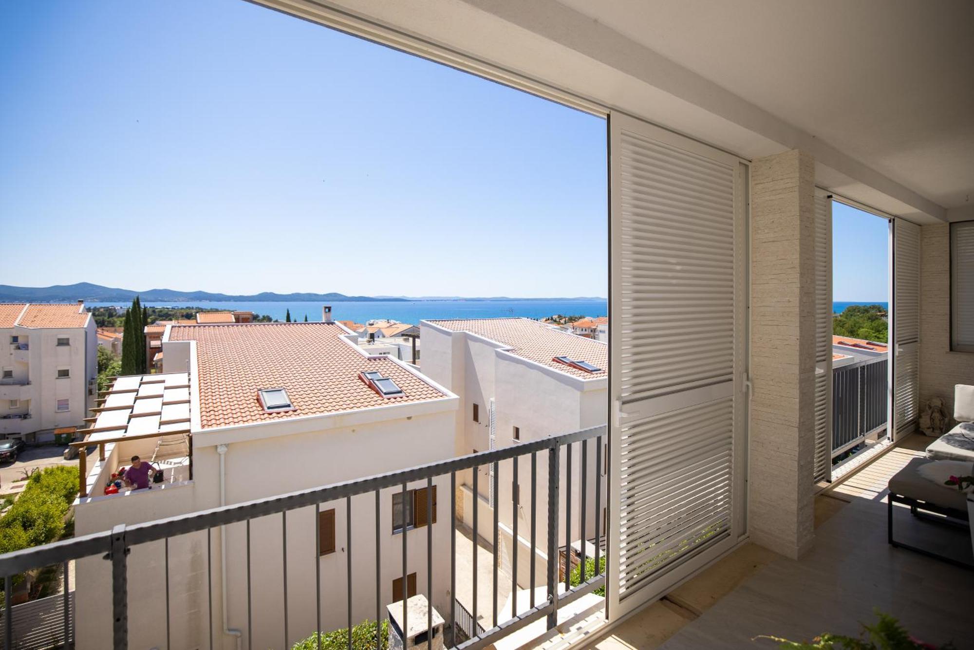 Tirkizni Val Apartamento Zadar Exterior foto