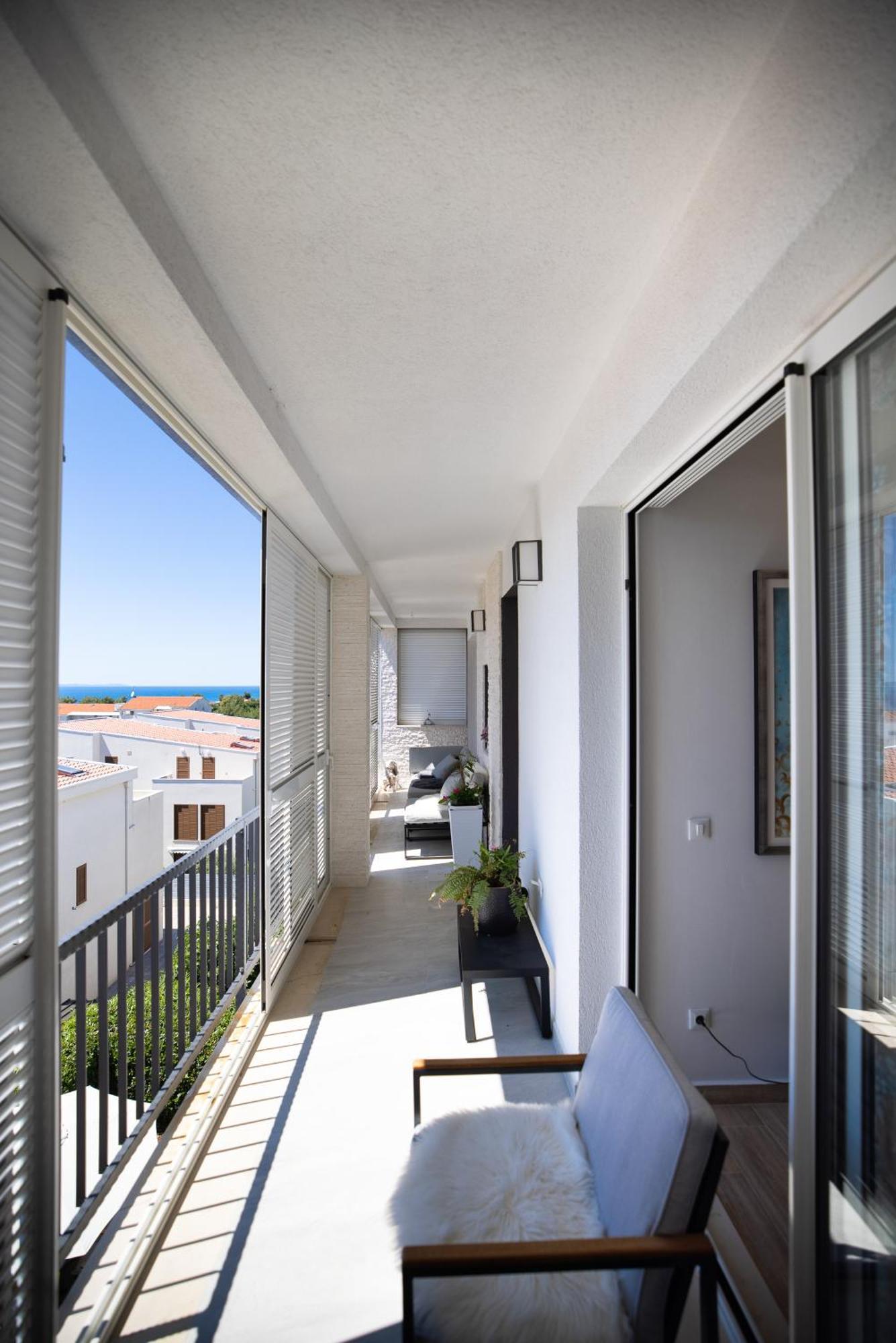 Tirkizni Val Apartamento Zadar Exterior foto